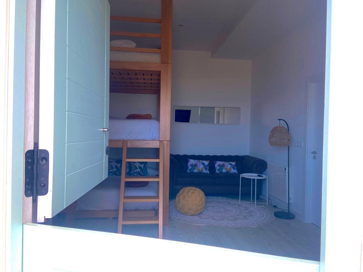 Precioso Loft En Caion Rocha, Sobre La Arena Y El Mar Appartement Cayón Buitenkant foto